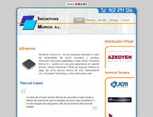 Tablet Screenshot of iniciativas-murcia.com
